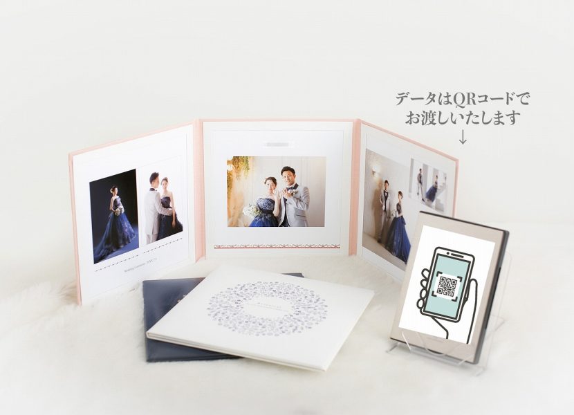 ウェディングココロ台紙セット